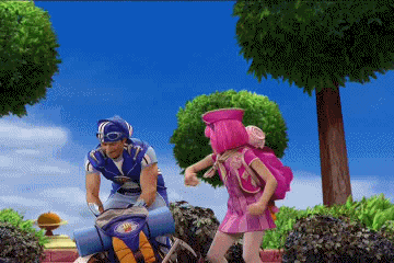 Stephanie de Lazy Town et Pedobear